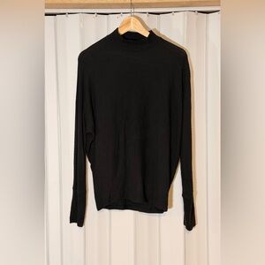 bp Black Lightweight Long Sleeve Knit Top